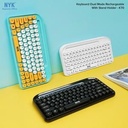 NYK K-70 Keyboard Bluetooth Wireles Stand Holder Round Keycaps NYK K70_3