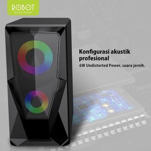 Robot Speaker Gaming RS-200 ROBOT RS200 Stereo USB Speaker 3.5mm_2