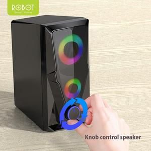 Robot Speaker Gaming RS-200 ROBOT RS200 Stereo USB Speaker 3.5mm_3
