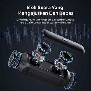 ROBOT Karaoke Speaker RB-600 / RB600 Wireless Microphone 40W IPX5_3