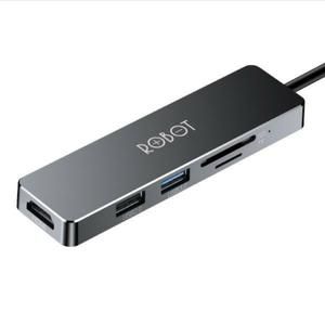 ROBOT HT-240S / HT240S USB HUB ADAPTER 5IN1 TYPE C WITH HDMI ALL IN_3