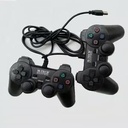 M-Tech Gamepad Double Stick Control PC Laptop PS Double Getar Hitam_3