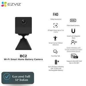 EZVIZ BC2 1080P MINI WIFI BATTERY CAMERA TWO-WAY TALK HUMAN DETECTION_3