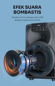 ROBOT RB350 BLUETOOTH SPEAKER RB-350 KARAOKE + MICROPHONE 5.1_2