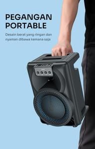 ROBOT RB350 BLUETOOTH SPEAKER RB-350 KARAOKE + MICROPHONE 5.1_3