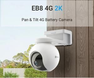EZVIZ EB8 4MP WIFI CAM IP CAMERA CCTV SMART KAMERA SOLAR PANEL 4G EB-8_2