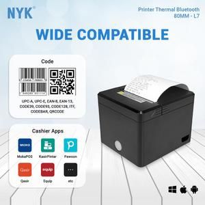 NYK Printer Thermal Bluetooth, RJ45, USB 80MM L7 - Printer Kasir Multifungsi Aut_4