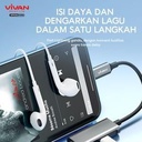 Vivan VAL-01 / VAL-02 Audio Converter Adapter Lightning To audio aux_3