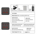 VIVAN VPS-T005A Kepala Charger 75W Socket Travel 6 In 1 Adaptor All In_4