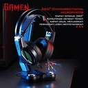 GAMEN GH1500 / GH-1500 Audio Jack RGB LED Light Wire Gaming Headset_5