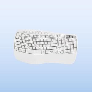 Rexus Ercho KL280 Keyboard Wireless Ergonomic with AI Shortcut Key - Mac & Windo_2