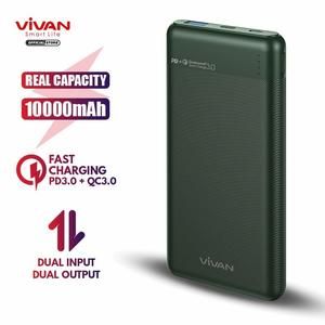 VIVAN VPB-M10 PowerBank 10000mAh 2 Input 2 Output Fast Charging VPBM10_5