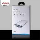 VIVAN Enclosure HDD SSD 2.5inch SATA USB External Case Transparant_4