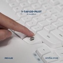 Rexus Ercho KL280 Keyboard Wireless Ergonomic with AI Shortcut Key - Mac & Windo_5