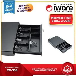 CASH DRAWER LACI KASIR RJ11 IWARE CD-339 LACI UANG IWARE CD339_3