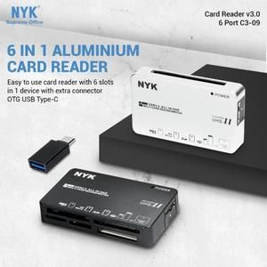 Card Reader NYK 6 SLOT Usb 3.0 C3-09 V3-09 / NYK Card Reader 6 Slot_2