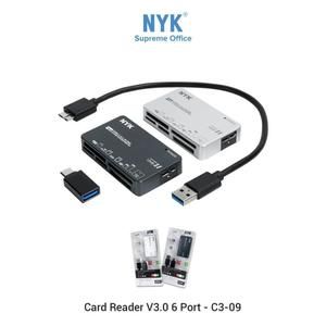 Card Reader NYK 6 SLOT Usb 3.0 C3-09 V3-09 / NYK Card Reader 6 Slot_3