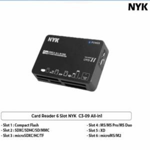 Card Reader NYK 6 SLOT Usb 3.0 C3-09 V3-09 / NYK Card Reader 6 Slot_4