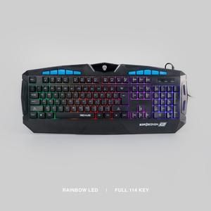 Rexus Warfaction VR1 Keyboard Mouse Mousepad Gaming Combo Bundle_3