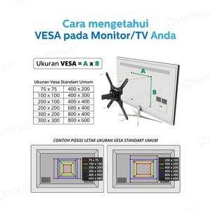 Bracket Standing LED TV Roda Portable 32-65 INCH OXIMUS TC1500 Optimalisasi Ruan_4