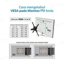Bracket Standing LED TV Roda Portable 32-65 INCH OXIMUS TC1500 Optimalisasi Ruan_4