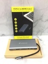 `Type C 11 IN 1 Hub Adapter To HDMI 4K / Hub Adapter Type C 11 IN 1 ke LAN For M_2
