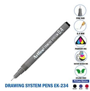 Drawing Pen Artline 0,4 mm EK-234 | Pulpen Pen Artline EK234_2