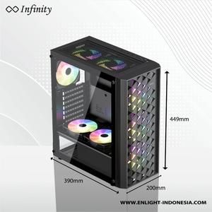 CASING INFINITY MEDUSA V2 - ATX TEMPERED GLASS NO FAN_3
