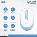 Mouse NYK C50 Dual Mode Bluetooth Wireless 2.4Ghz Silent Mouse_5