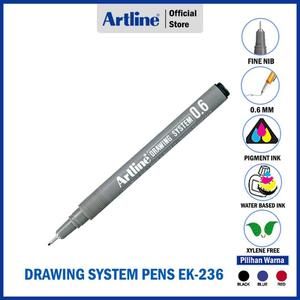 Drawing Pen Artline 0,6 mm EK-236 | Pulpen Artline EK236_2
