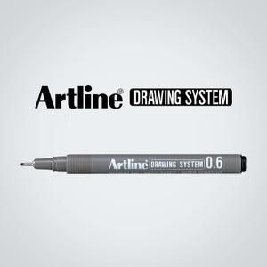 Drawing Pen Artline 0,6 mm EK-236 | Pulpen Artline EK236_3