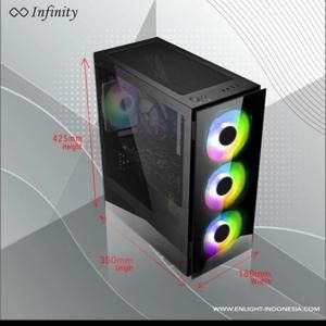 Casing Infinity Vesta V2 Incude 4Fan Rgb 12Cm Case Infinity Vesta V2_2
