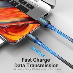 KABEL DATA CHARGER FAST CHARGING 5A TYPE-C VENTION 1M_2