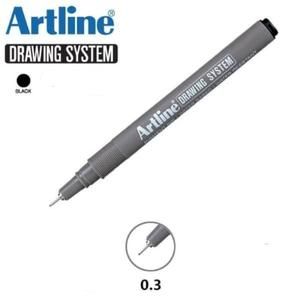 ARTLINE Drawing Pen System Pens EK-233 | Pen Artline EK233 0.3Mm Hitam_2