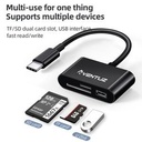 Card Reader 3 in 1 USB Type C to USB A 2.0/SD/TF Ventuz Converter OTG_3