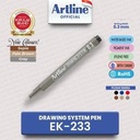 ARTLINE Drawing Pen System Pens EK-233 | Pen Artline EK233 0.3Mm Hitam_3