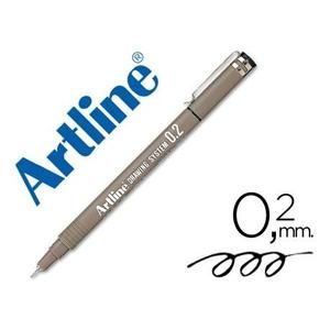 ARTLINE DRAWING PEN SYSTEM EK-232 0.2MM | PULPEN SPIDOL  Artline EK232 Hitam_3