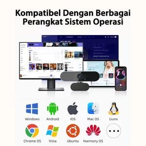 Jovitech Webcam Laptop 1080P USB Kamera PC 4K Full HD Camera Webcast Live Broadc_2