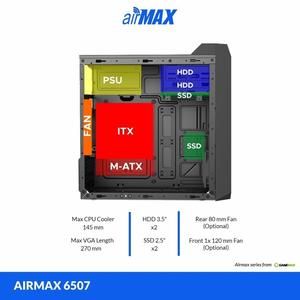 CASING GAMEMAX AIRMAX 6507 WITH PSU 500WATT_4