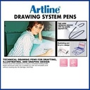 ARTLINE Drawing Pen System EK-231 | Pulpen Spidol Artline 0,1 mm EK231 Hitam_4