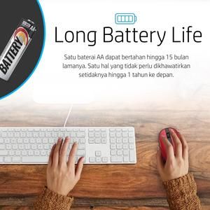 Mouse HP 240 Empire Bluetooth Mouse Optical Tracking Garansi Resmi_5