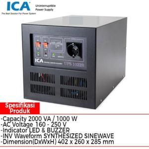 UPS ICA PN series 1022B PN1022B 2000va 1000w line interactive UPS 36V_2