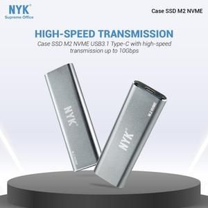 CASE SSD Enclosure Casing SSD M2 NVME Type C NYK USB 3.1 To M.2 NVME_3