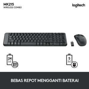 Keyboard Logitech MK215 Wireless Keyboard Mouse MK-215_3