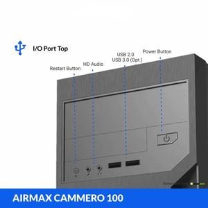 AIRMAX Casing PC Cammero 100 M-ATX 500W PSU_3