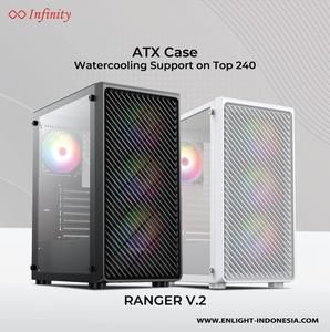 Casing INFINITY RANGER V2 - ATX, mATX Gaming Case Ranger V2 + 3 Fan_2