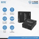 HDMI Extender NYK HDMI Extension Kabel LAN Ethernet 200M RJ45 EX H200_2