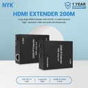 HDMI Extender NYK HDMI Extension Kabel LAN Ethernet 200M RJ45 EX H200_3