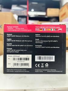 Webcam with Microphone AMDIS 1080P Wired USB 1080p full HD Pc Web Camera_3