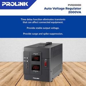 Stabilizer Prolink PVR2000D Stavolt AVR Relay Controlled PVR 2000D_2